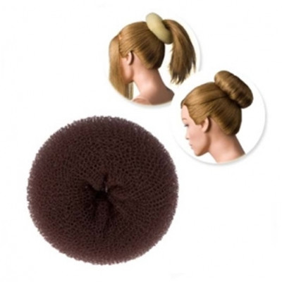 Dress Me Up Hair Donut Brown – Small, Thick